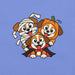 Happy Halloween T-Shirt - Cute Mummy, Pumpkin and Vampire Dogs Graphic Tee