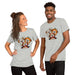 Happy Halloween T-Shirt - Cute Mummy, Pumpkin and Vampire Dogs Graphic Tee