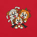 Happy Halloween T-Shirt - Cute Mummy, Pumpkin and Vampire Dogs Graphic Tee