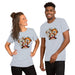 Happy Halloween T-Shirt - Cute Mummy, Pumpkin and Vampire Dogs Graphic Tee