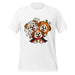 Happy Halloween T-Shirt - Cute Mummy, Pumpkin and Vampire Dogs Graphic Tee