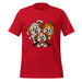 Happy Halloween T-Shirt - Cute Mummy, Pumpkin and Vampire Dogs Graphic Tee