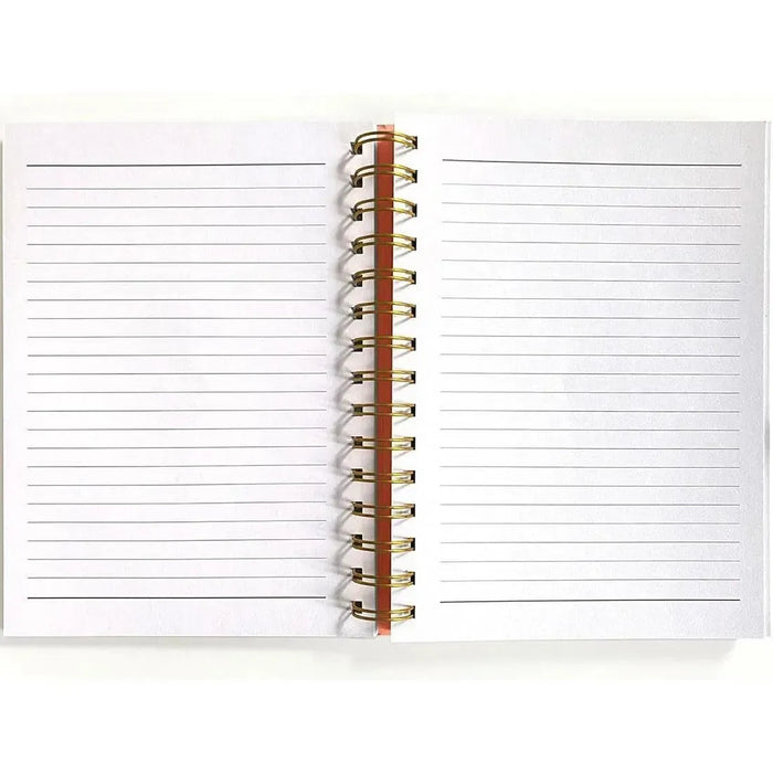 Harry Potter - 1980's Vibe "Welcome to Hogwarts" Spiral Bound Notebook Journal (240 Lined Pages) - Paper House Products