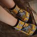 Harry Potter - Adult-Size Hufflepuff Unisex Ankle Socks (3 Pairs) - Cinereplicas