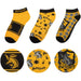 Harry Potter - Adult-Size Hufflepuff Unisex Ankle Socks (3 Pairs) - Cinereplicas