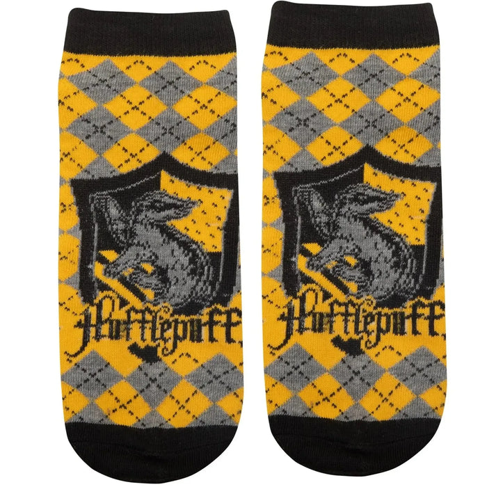 Harry Potter - Adult-Size Hufflepuff Unisex Ankle Socks (3 Pairs) - Cinereplicas