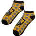 Harry Potter - Adult-Size Hufflepuff Unisex Ankle Socks (3 Pairs) - Cinereplicas