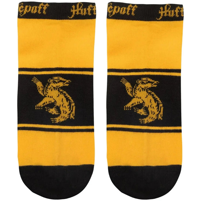 Harry Potter - Adult-Size Hufflepuff Unisex Ankle Socks (3 Pairs) - Cinereplicas