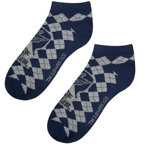 Harry Potter - Adult-Size Ravenclaw Unisex Ankle Socks (3 Pairs) - Cinereplicas - Image 2