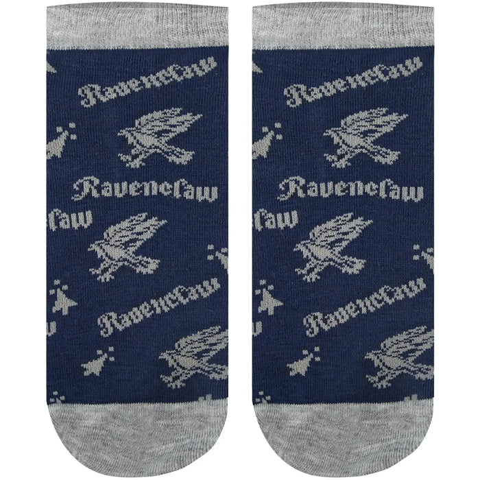 Harry Potter - Adult-Size Ravenclaw Unisex Ankle Socks (3 Pairs) - Cinereplicas