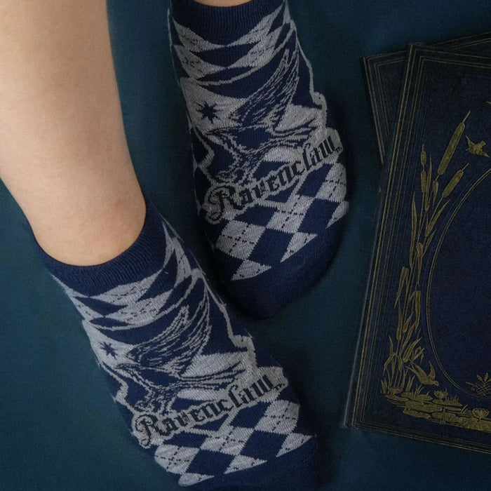 Harry Potter - Adult-Size Ravenclaw Unisex Ankle Socks (3 Pairs) - Cinereplicas
