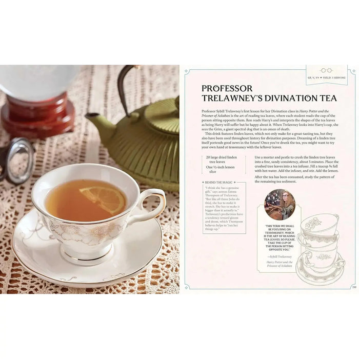 Harry Potter: Afternoon Tea Magic - Official Snacks, Sips, and Sweets Inspired by the Wizarding World - Insight Editions