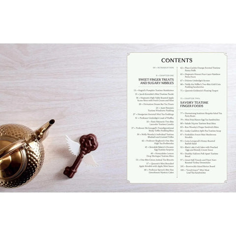 Harry Potter: Afternoon Tea Magic: Official Snacks, Sips, and Sweets Inspired by the Wizarding World | Cookbook | Hardcover - Image 3