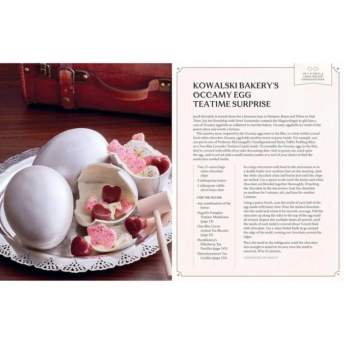 Harry Potter: Afternoon Tea Magic - Official Snacks, Sips, and Sweets Inspired by the Wizarding World - Insight Editions