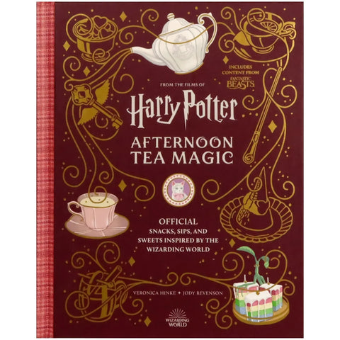 Harry Potter: Afternoon Tea Magic: Official Snacks, Sips, and Sweets Inspired by the Wizarding World | Cookbook | Hardcover - Image 1