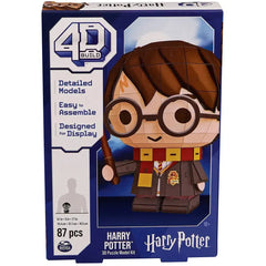 Harry Potter - Chibi Harry Potter 3D Puzzle Figure Model Kit - Spinmaster Games - 4D Build Series