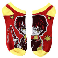 Harry Potter - Chibi Wizards Ankle Socks (5 Pairs) - Bioworld