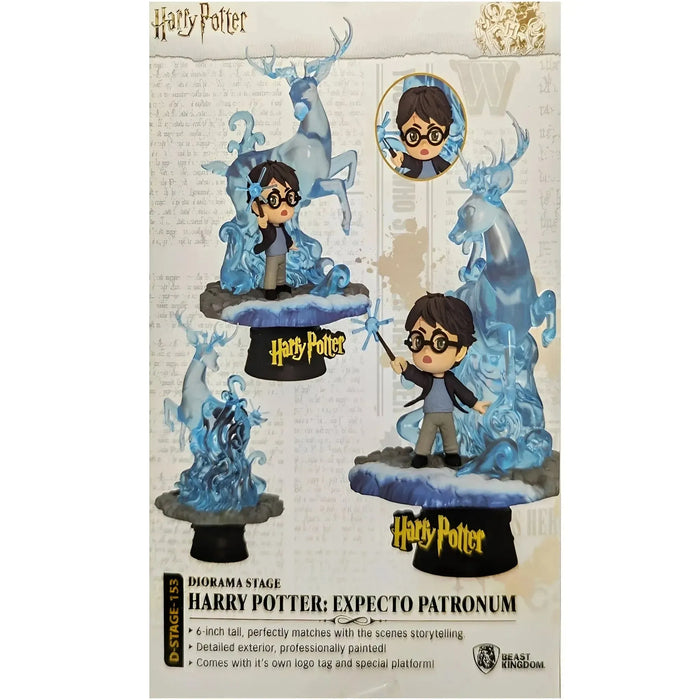 Harry Potter - Expecto Patronum Diorama Statue Figure (6.25") - Beast Kingdom - D-Stage Series (DS-153)