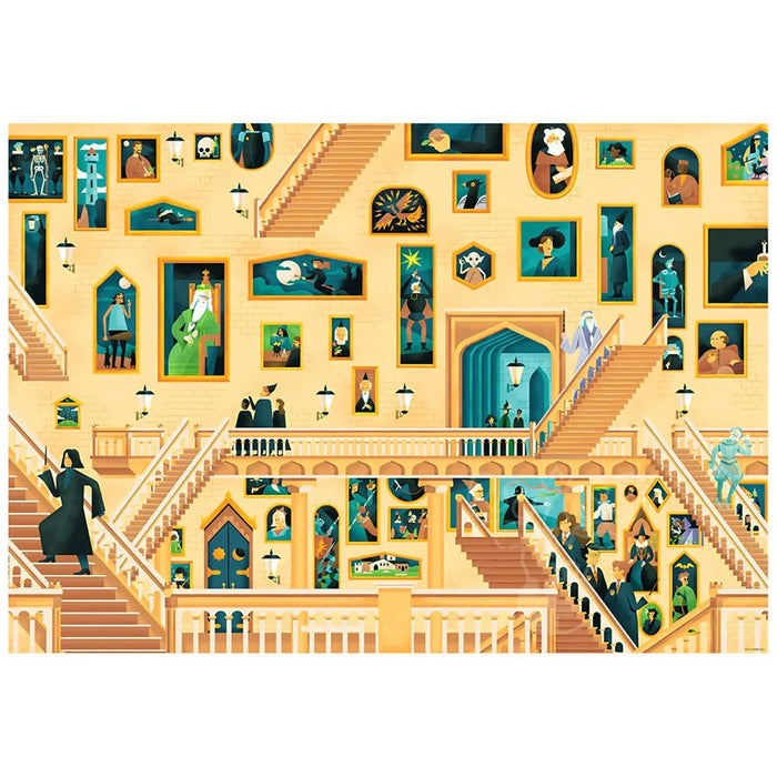 Harry Potter - Exploring Hogwarts Book & Jigsaw Puzzle Set (500-Piece) - Insights Editions - Wizarding World Series - (2023)