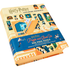 Harry Potter - Exploring Hogwarts Book & Jigsaw Puzzle Set (500-Piece) - Insights Editions - Wizarding World Series - (2023)