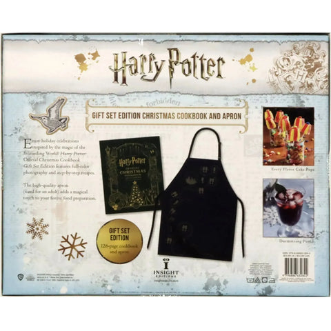 Harry Potter: Official Christmas Cookbook | Gift Set Edition: Cookbook + Apron | Cookbook | Hardcover | Gift Set - Image 3