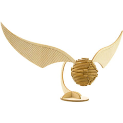 Harry Potter - Golden Snitch Book & 3D Model Kit (Wood) - Insights Editions - IncrediBuilds Series - (2023)