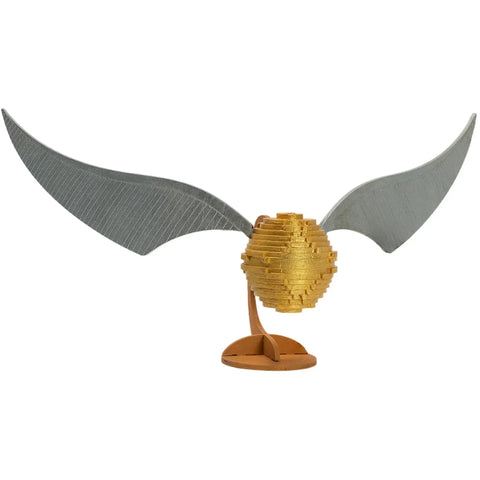 Harry Potter - Golden Snitch Book & 3D Model Kit (Wood) - Insights Editions - IncrediBuilds Series - (2023)