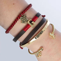 Harry Potter - Gryffindor Bracelet Set - Bioworld