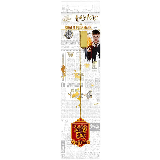 Harry Potter - Gryffindor Crest Charm Bookmark - Paper House Productions