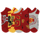 Harry Potter - Gryffindor Socks Set (5 Pack) - Bioworld