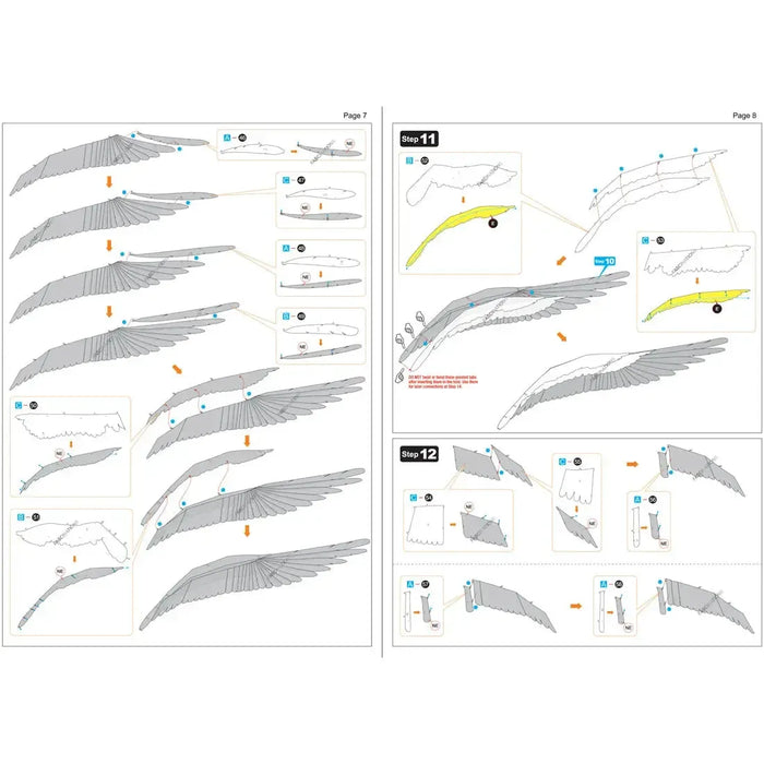 Harry Potter - Hedwig Figure Model Kit (Steel, Challenging Difficulty) - Fascinations - Metal Earth Premium Series