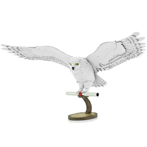 Harry Potter - Hedwig Figure Model Kit (Steel, Challenging Difficulty) - Fascinations - Metal Earth Premium Series
