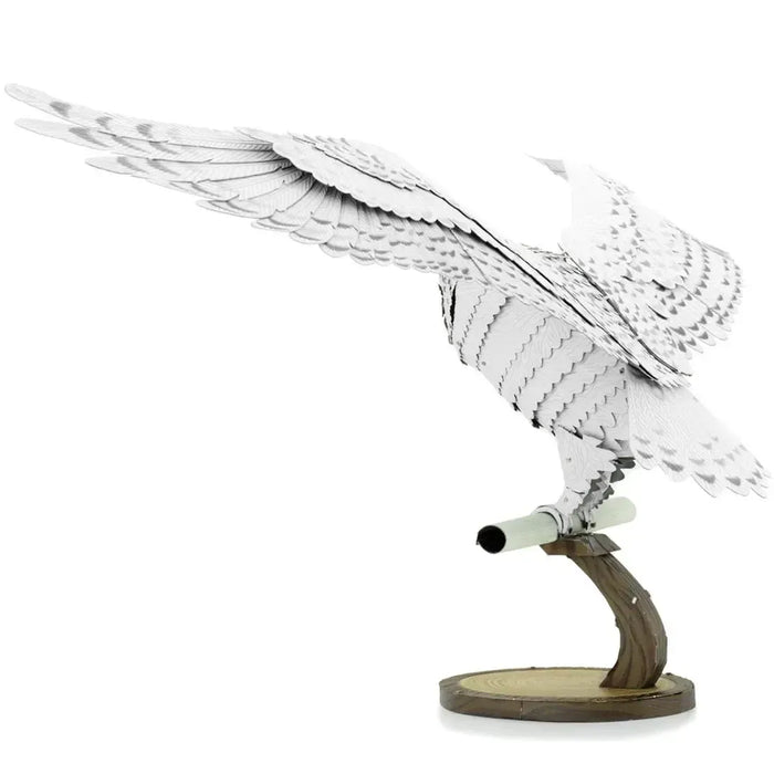 Harry Potter - Hedwig Figure Model Kit (Steel, Challenging Difficulty) - Fascinations - Metal Earth Premium Series
