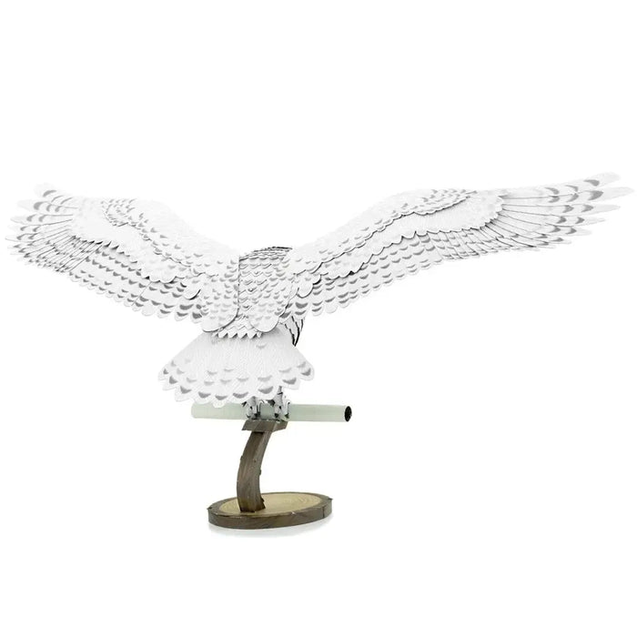Harry Potter - Hedwig Figure Model Kit (Steel, Challenging Difficulty) - Fascinations - Metal Earth Premium Series
