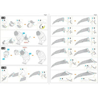 Harry Potter - Hedwig Figure Model Kit (Steel, Challenging Difficulty) - Fasc...- Image 9