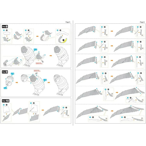 Harry Potter - Hedwig Figure Model Kit (Steel, Challenging Difficulty) - Fascinations - Metal Earth Premium Series - Image 9