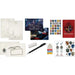 Harry Potter - Hogwarts 30-Piece Stationary Gift Set - (Letters, Envelopes, Postcards, Address Book, Pen, Eraser, Notepad) - Paper House Products - Playhouse Series