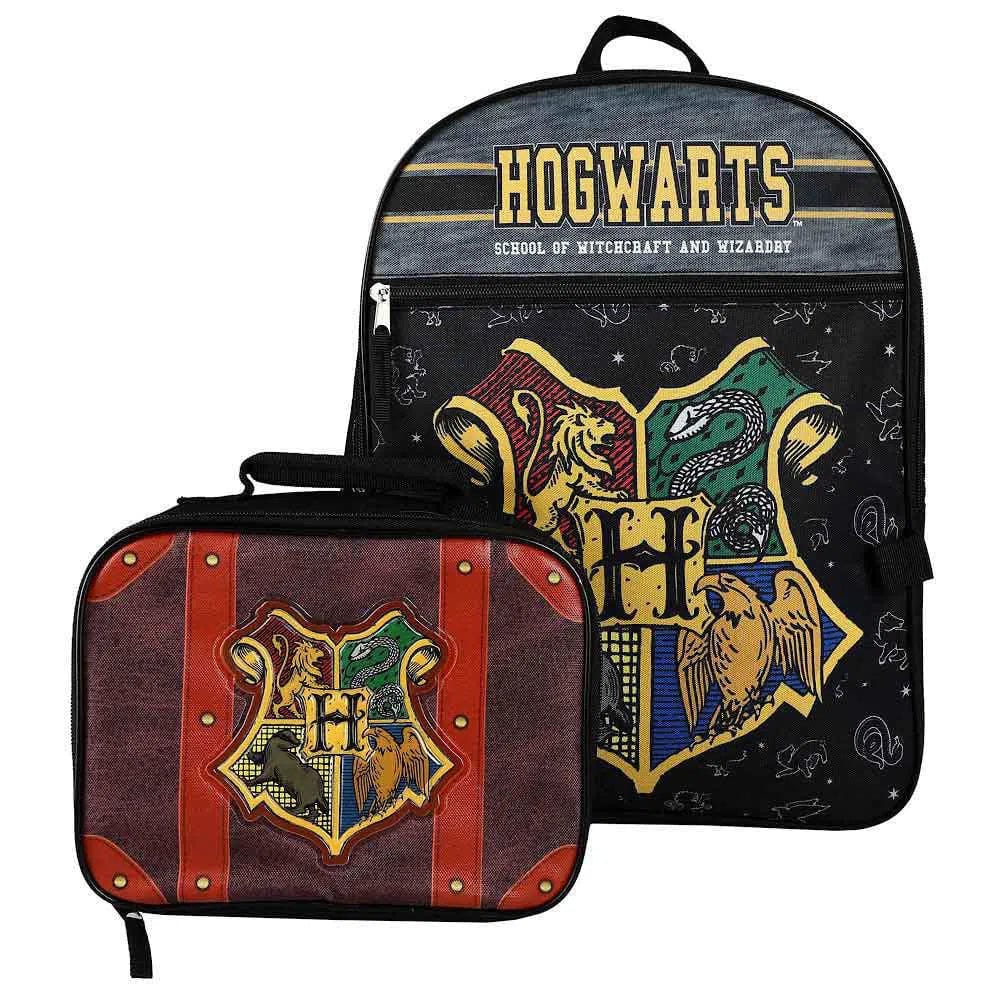 Harry Potter Hogwarts Backpack with Lunch Kit