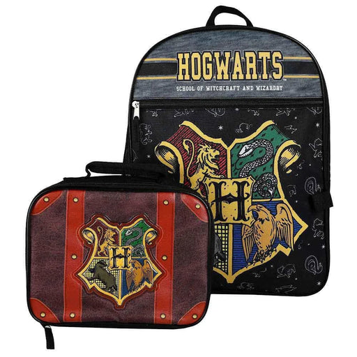 Harry Potter - Hogwarts Backpack with Lunchbox - Bioworld