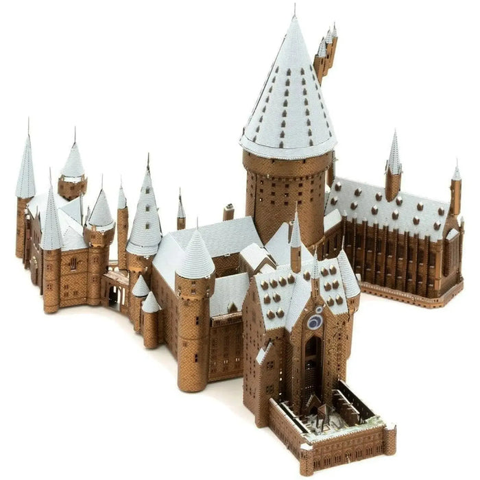 Harry Potter - Hogwarts Castle in Snow Figure Model Kit (Steel, Challenging Difficulty) - Fascinations - Metal Earth Premium Series