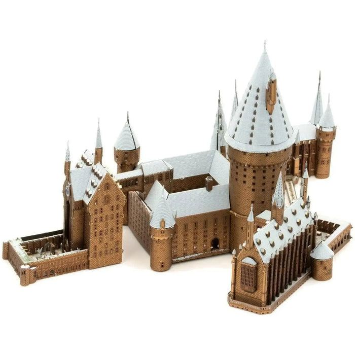 Harry Potter - Hogwarts Castle in Snow Figure Model Kit (Steel, Challenging Difficulty) - Fascinations - Metal Earth Premium Series