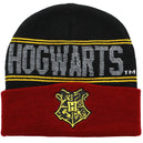 Harry Potter - Hogwarts Crest Beanie Hat and Scarf Winter Set - Bioworld