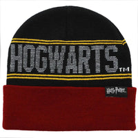 Harry Potter - Hogwarts Crest Beanie Hat and Scarf Winter Set - Bioworld