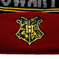 Harry Potter - Hogwarts Crest Beanie Hat and Scarf Winter Set - Bioworld