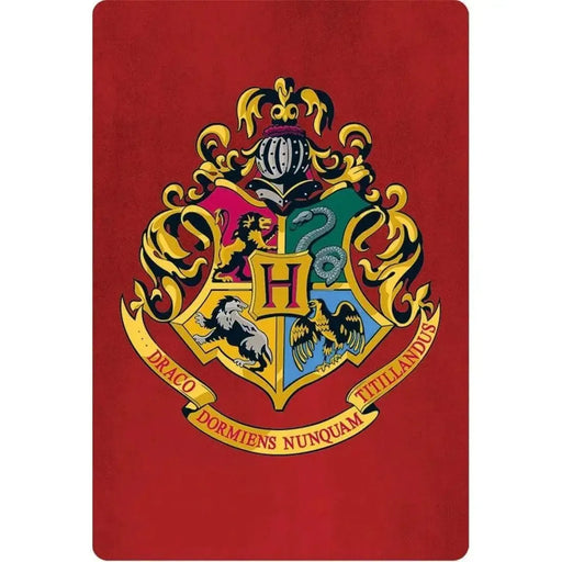Harry Potter - Hogwarts Crest Red Pocket Notebook (5.5"x3.75") - Paper House Products