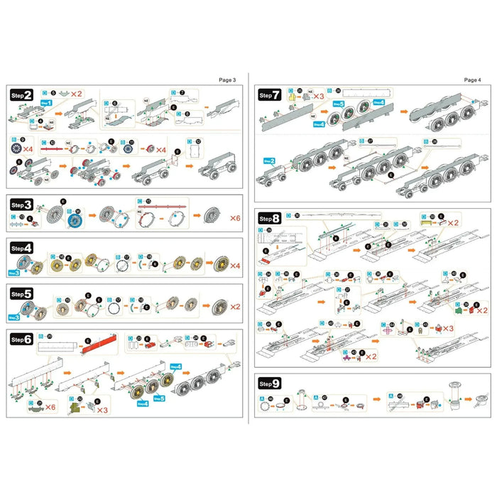 Harry Potter - Hogwarts Express 3D Train Model Kit (Steel, Moderate Difficulty) - Fascinations - Metal Earth Iconx Premium Series - (2019)
