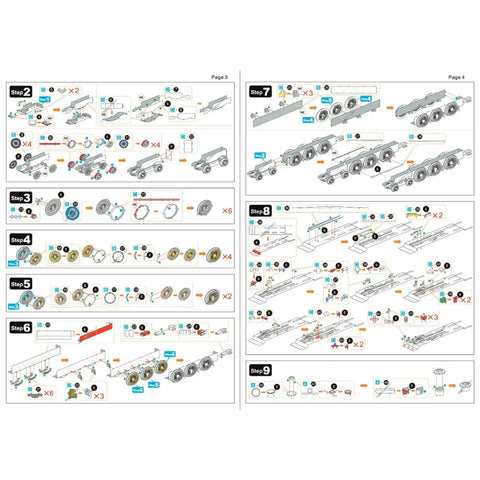 Harry Potter - Hogwarts Express 3D Train Model Kit (Steel, Moderate Difficulty) - Fascinations - Metal Earth Iconx Premium Series - (2019) - Image 8