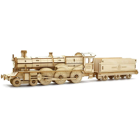 Harry Potter - Hogwarts Express 3D Wood Model Kit & Booklet - Insight Editions - IncrediBuilds Series - (2018) - Image 2