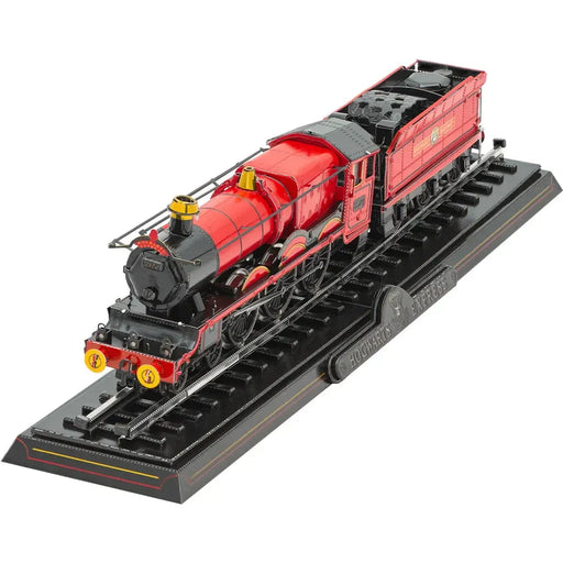 Harry Potter - Hogwarts Express with Track Figure Model Kit (Steel, Challenging Difficulty) - Fascinations - Metal Earth Premium Series