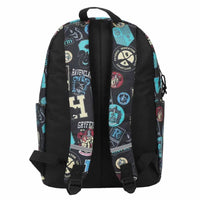 Harry Potter - Hogwarts Houses Laptop Backpack (All Over Print) - Bioworld